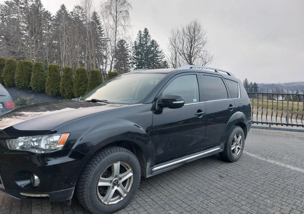 Mitsubishi Outlander cena 27950 przebieg: 198342, rok produkcji 2010 z Czempiń małe 379